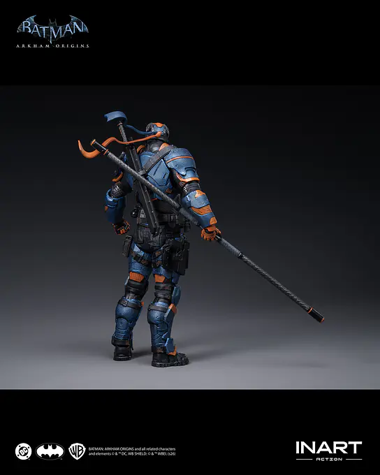 Batman: Arkham Origins Deathstroke Action Figure | INART photo 10