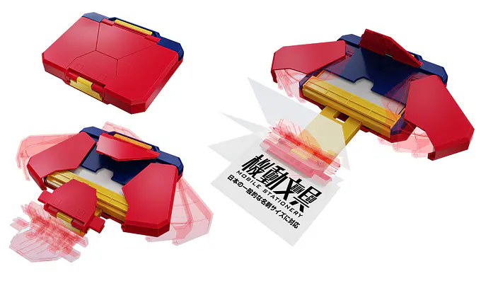 Mobile Stationery Automatic Transformation Card Case | Tamashii Nations | Bandai photo 2