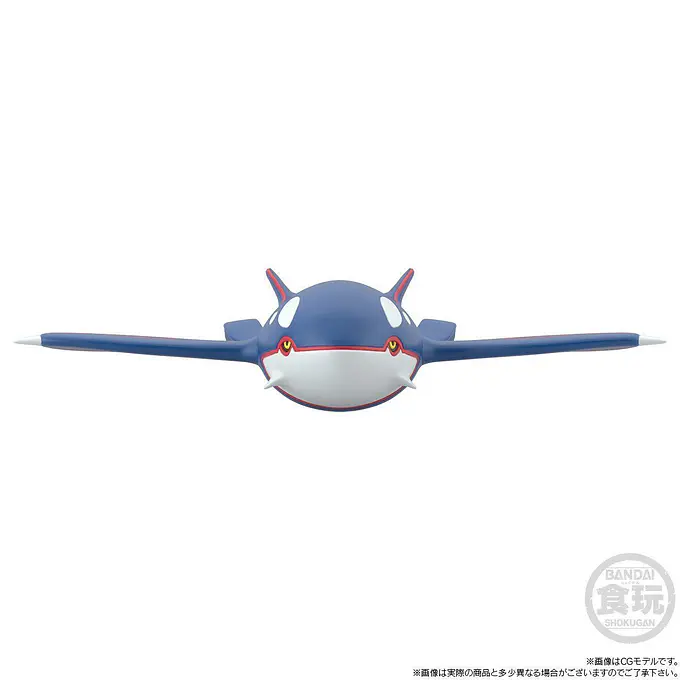 Pokemon Scale World Hoenn Region Kyogre Figure | Bandai photo 3