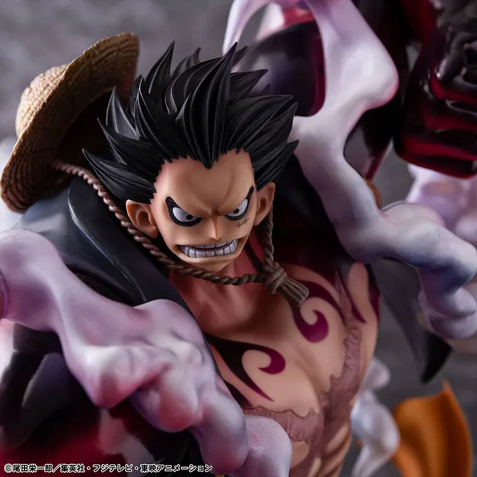 One Piece Monkey D. Luffy Gear 4 Boundman 10th Limited Ver. Portrait.Of.Pirates SA-MAXIMUM Statue 30 cm | MegaHouse photo 15