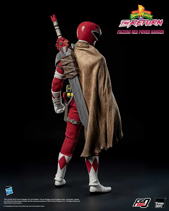 Mighty Morphin Power Rangers: The Return FigZero 1/6 Red Power Ranger Figure - threezero photo 17