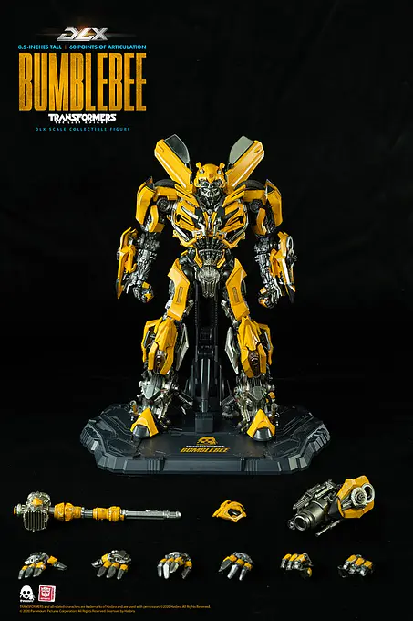 Transformers: The Last Knight DLX Bumblebee Action Figure 22 cm (2027 Reissue) | threezero photo 17
