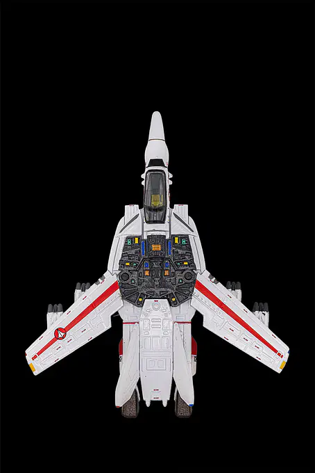Kids Logic Mini Metal 002 Robotech Veritech VF-1J (Fighter Mode) Die-Cast Model photo 3