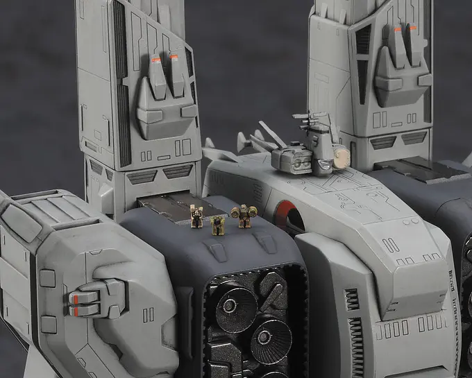 Super Dimension Fortress Macross 1/4000 Model Kit SDF-1 Macross Storm Attacker Type (Movie Ver.) | Hasegawa photo 8