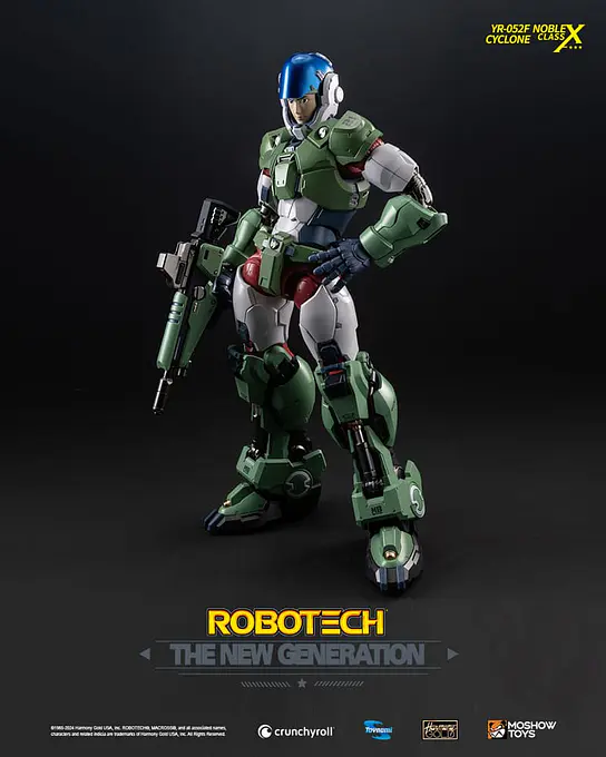 Robotech: The New Generation YR-052F Transformable Cyclone Figure photo 6