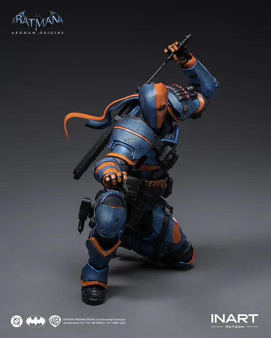 Batman: Arkham Origins Deathstroke Action Figure | INART photo 6