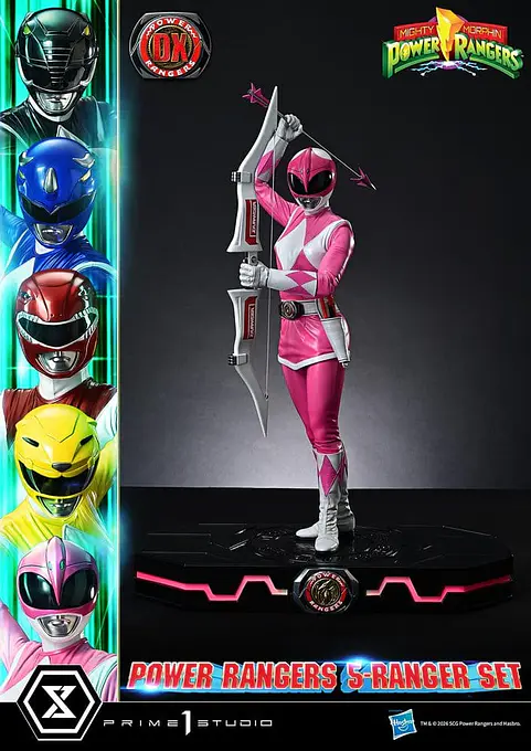 Mighty Morphin Power Rangers Premium Masterline Set of 5 Statues 1/4 Deluxe Bonus Version 62 cm - Prime 1 Studio photo 21