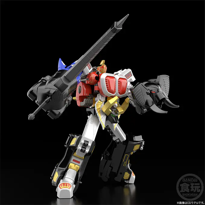 SMP Hyakujuu Gattai GaoKnight Model Kit (Reissue) | Bandai photo 10