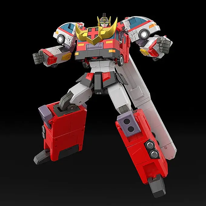 Brave Police J-Decker The Gattai Action Figure Duke Fire 25 cm | Good Smile Company photo 3
