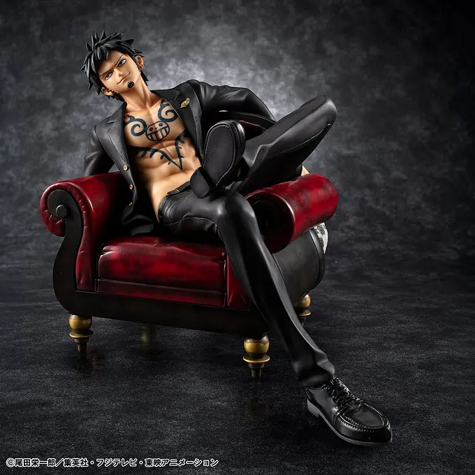 One Piece Portrait.Of.Pirates "S.O.C" PVC Figure Trafalgar Law Ver.R | MegaHouse photo 10