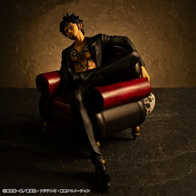 One Piece Portrait.Of.Pirates "S.O.C" PVC Figure Trafalgar Law Ver.R | MegaHouse photo 3