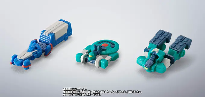 Soul of Chogokin GX-38X Walker Machine Set - Xabungle Diecast Accessory photo 5