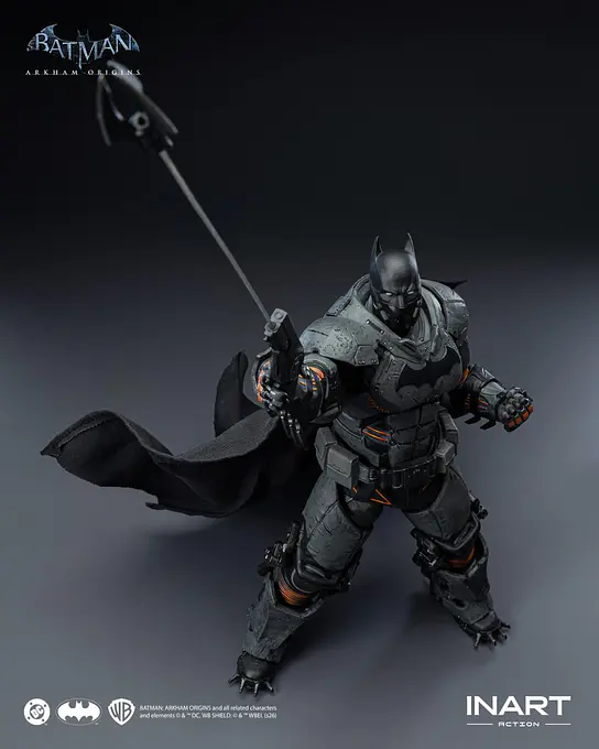Batman: Arkham Origins Batman (XE Suit) Action Figure | INART photo 8