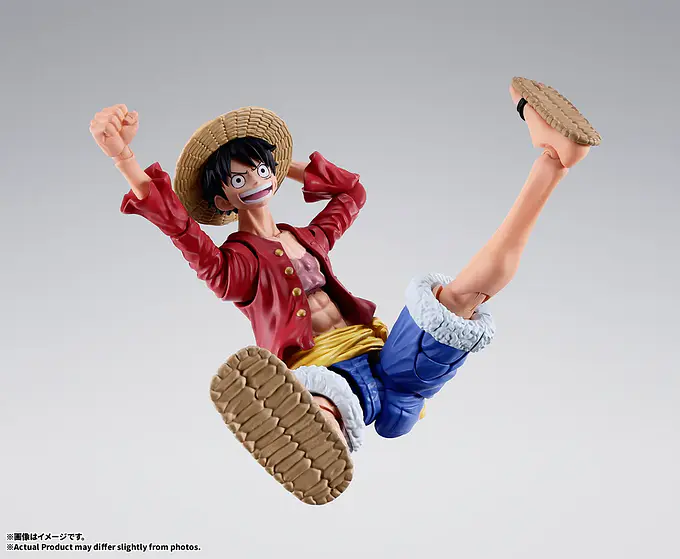 One Piece S.H.Figuarts Monkey D. Luffy New World Figure | Tamashii Nations photo 5