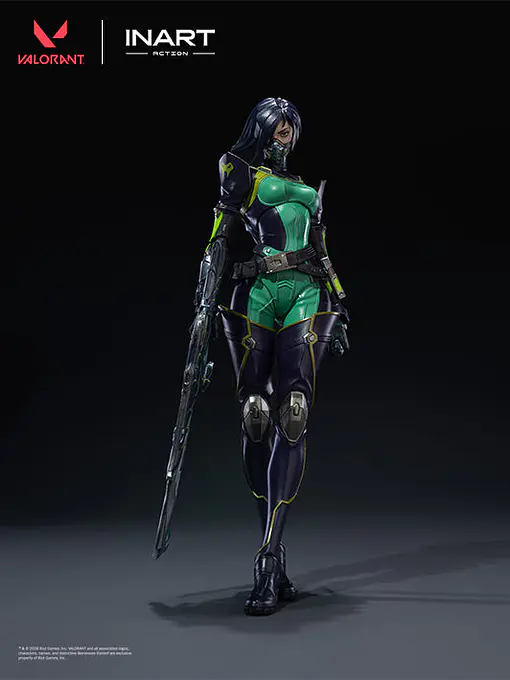 Valorant Viper 1/12 Action Figure | INART photo 3