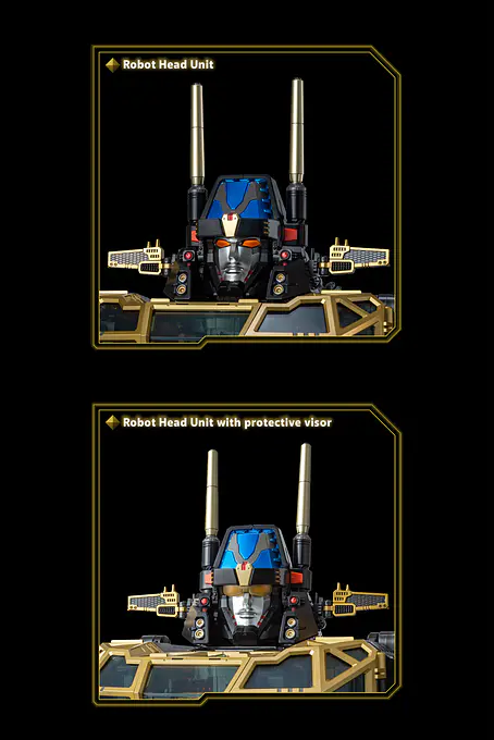 Takara Tomy Diaclone DA-120 Robot Base GX (Royal Defender) Action Figure photo 11