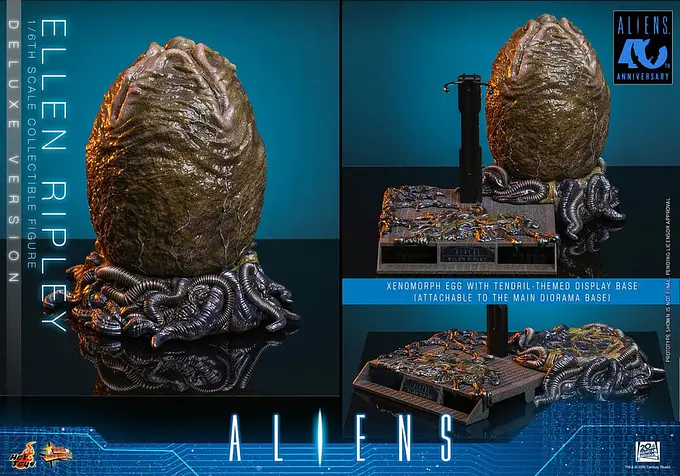 Alien Ellen Ripley 1/6 Action Figure - Hot Toys Movie Masterpiece Deluxe Version 30 cm photo 17
