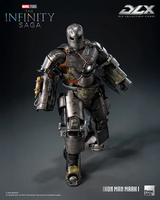 Iron Man Mark 1 walking forward