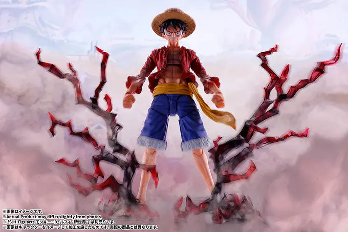 One Piece S.H.Figuarts Monkey D. Luffy New World Option Parts Set | Tamashii Nations photo 4