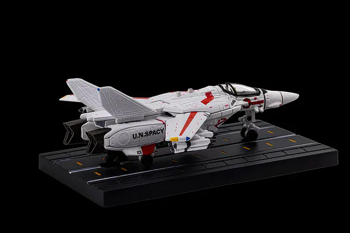 Kids Logic Mini Metal 002 Robotech Veritech VF-1J (Fighter Mode) Die-Cast Model photo 6