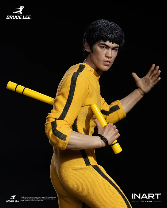 Bruce Lee (Yellow Jumpsuit) 1/12 Action Figure | INART photo 16