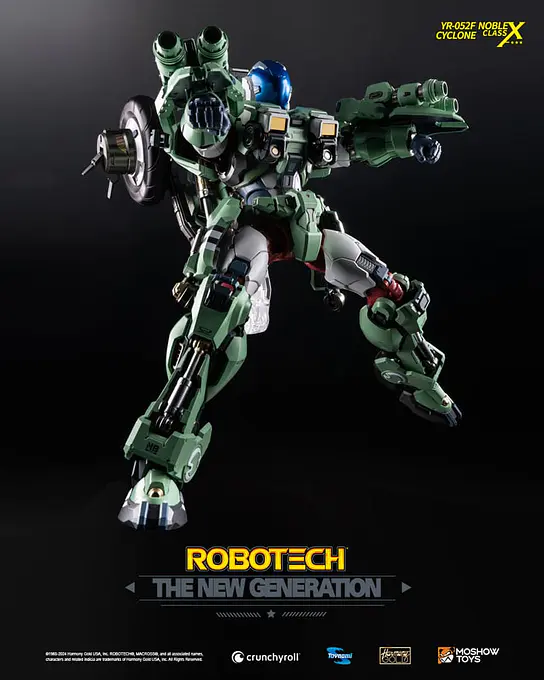 Robotech: The New Generation YR-052F Transformable Cyclone Figure photo 12