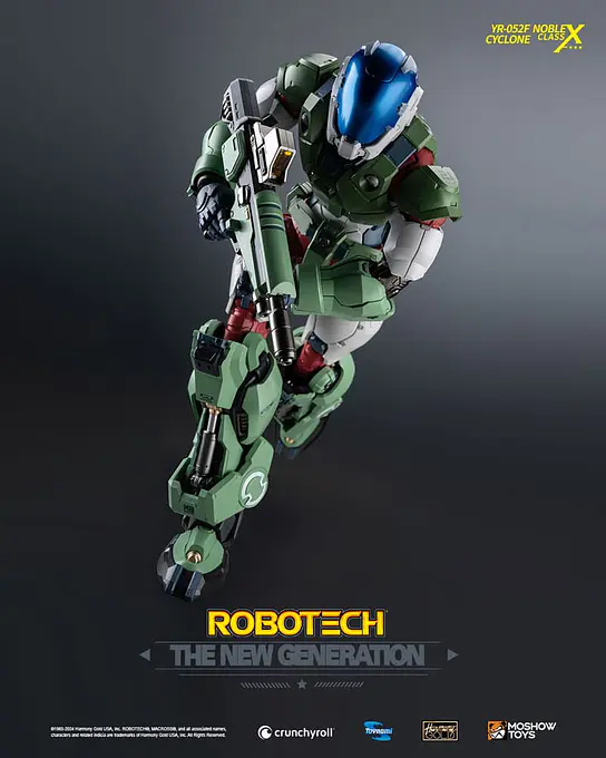 Robotech: The New Generation YR-052F Transformable Cyclone Figure photo 5