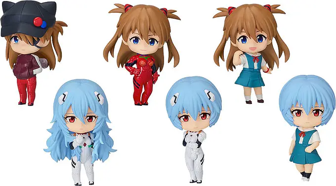 Rebuild of Evangelion Nendoroid Action Figure Surprise Collection Assortment (6) 7 cm - Good Smile Company