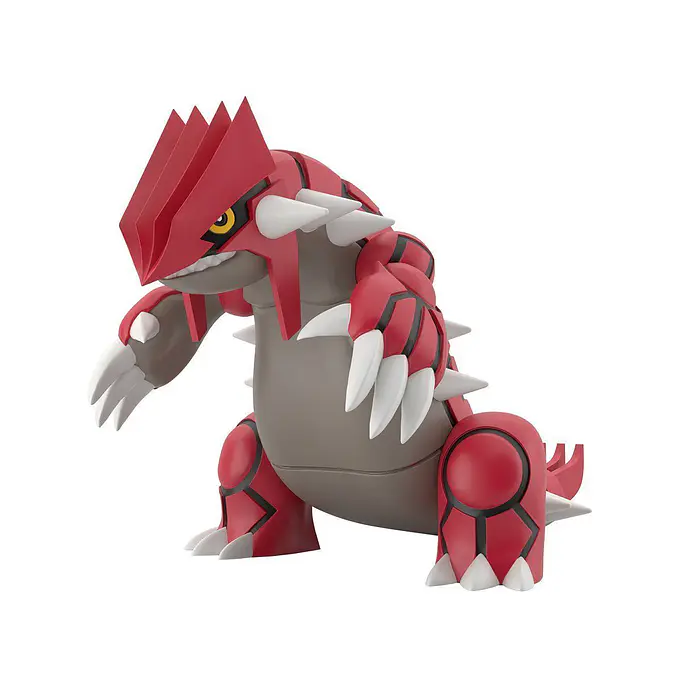 Pokemon Scale World Hoenn Region Groudon Figure | Bandai