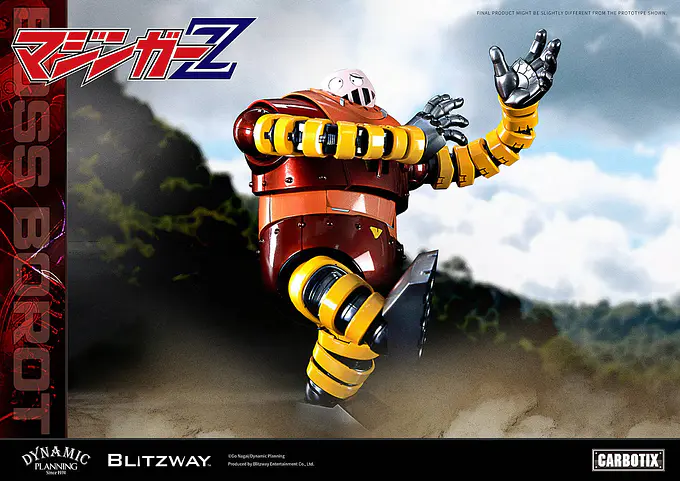 Mazinger Z Carbotix Action Figure Boss Borot (Reissue) | Blitzway photo 17
