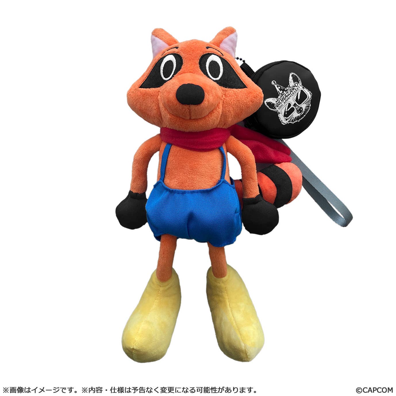 Resident Evil Mr. Raccoon 30th Anniversary Plush Toy 28 cm | Capcom