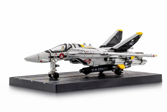 Kids Logic Mini Metal 002 Robotech Veritech VF-1S (Fighter Mode) Die-Cast Model photo 3