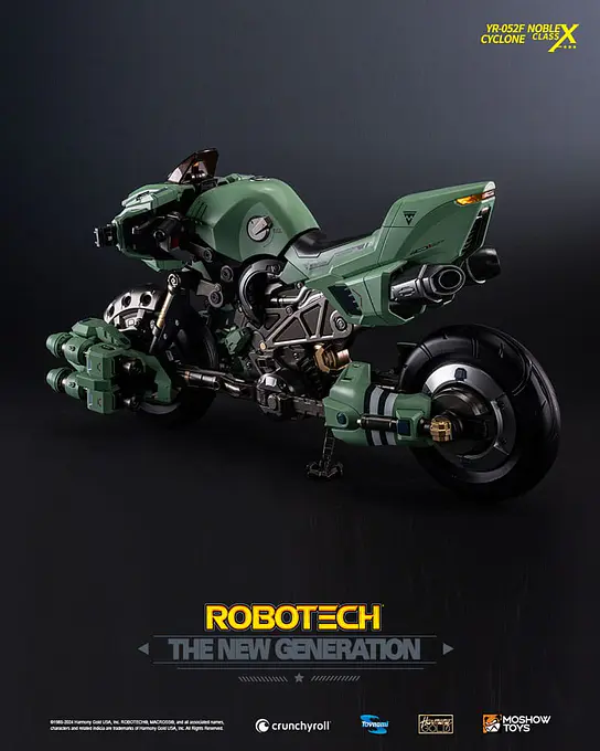 Robotech: The New Generation YR-052F Transformable Cyclone Figure photo 8