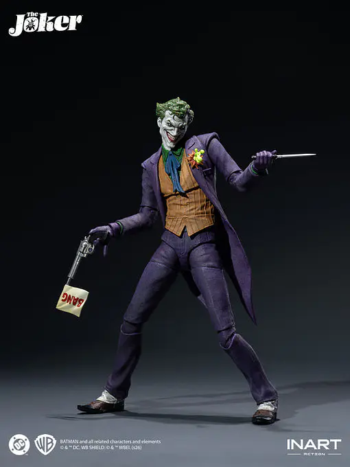 DC Comics The Joker 1/12 Action Figure | INART photo 7