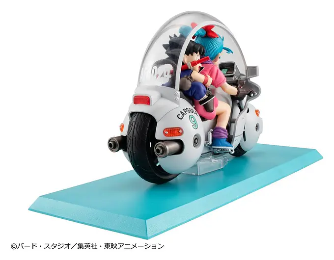 Dragon Ball Desktop Real McCoy PVC Figure Diorama 06 Son Goku & Bulma Limited Repeat Edition | MegaHouse photo 5