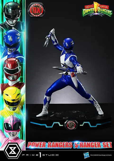 Mighty Morphin Power Rangers Premium Masterline Set of 5 Statues 1/4 Deluxe Bonus Version 62 cm - Prime 1 Studio photo 18