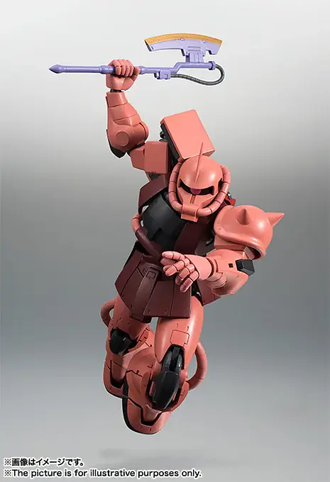 Mobile Suit Gundam Robot Spirits (Side MS) MS-06S Char's Zaku II ver. A.N.I.M.E. Figure | Tamashii Nations photo 3