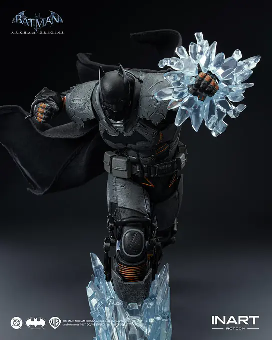 Batman: Arkham Origins Batman (XE Suit) Action Figure | INART photo 9