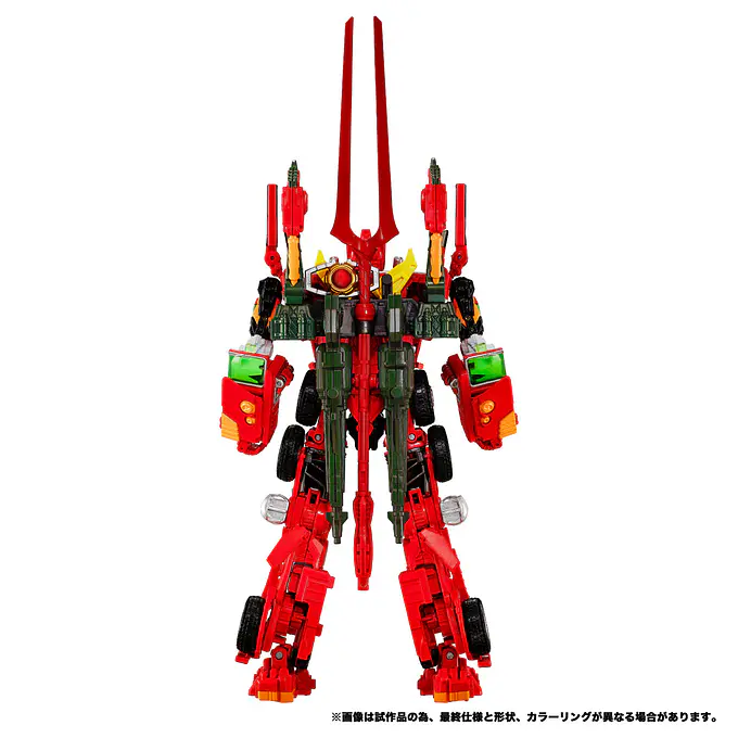 Transformers x Evangelion Synergenex Evangelion Prime Unit-02 Figure | Takara Tomy photo 9