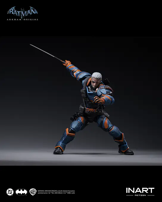 Batman: Arkham Origins Deathstroke Action Figure | INART photo 9