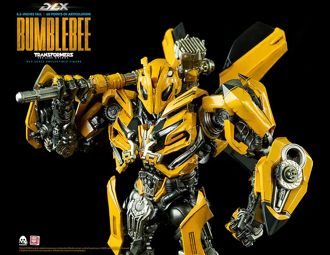 Transformers: The Last Knight DLX Bumblebee Action Figure 22 cm (2027 Reissue) | threezero photo 25