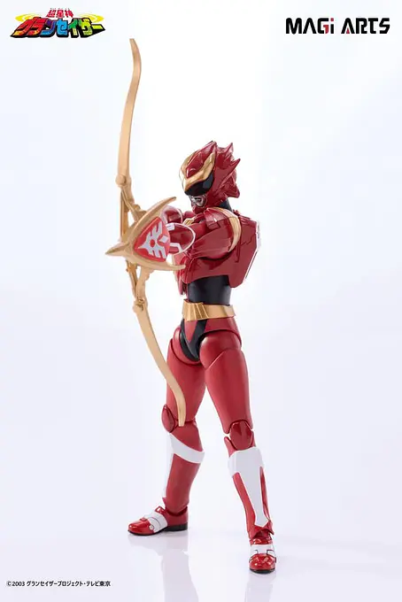 Chouseishin Gransazer Sazer Tarious Action Figure 15 cm - Magi Arts photo 11